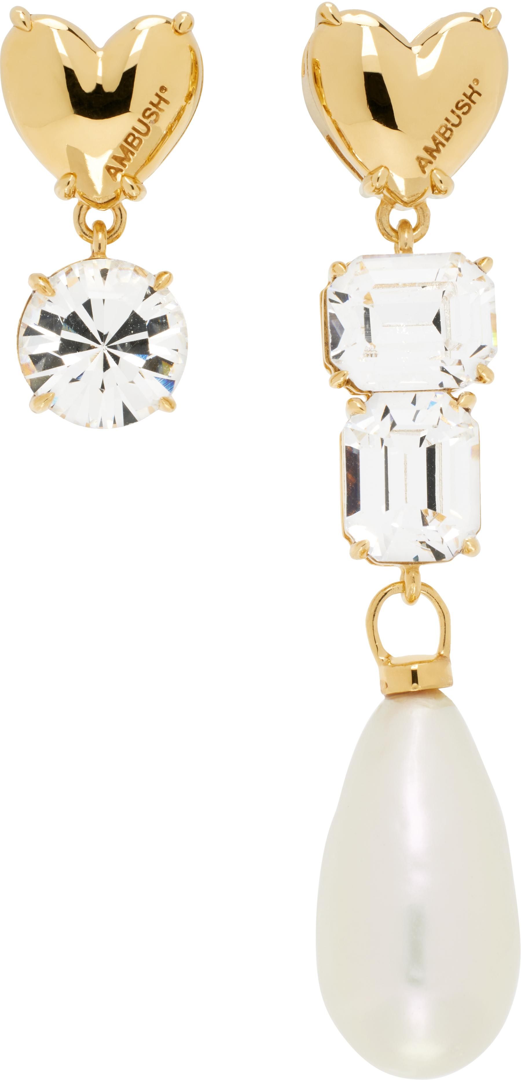 Gold AMBUSH Earrings: Shop up to −77% | Stylight