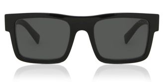 Prada PR 19WSF Asian Fit 1AB5S0 Mens Sunglasses Black Size 52