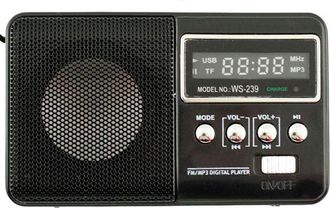 Trade Shop Altavoz Inal&aacute;mbrico Bluetooth Recargable Radio Fm Port&aacute;til Q-y7000
