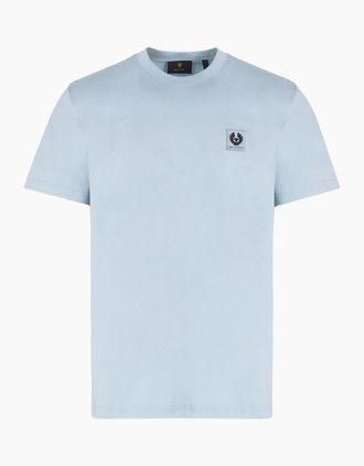 Belstaff Mens PATCH LOGO T SHIRT - Blue - Size: 36