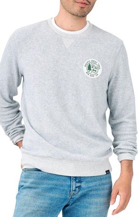 Faherty Pacific Crest Beach Fleece Pullover in Heather Grey at Nordstrom Rack, Size Xx-Large