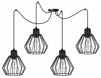 OEM L&aacute;mpara Colgante, L&aacute;mpara De Techo, Pantalla De Alambre, Led