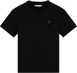 Golden Goose Star Printed Tee - Dames - T-shirts - Zwart - S - Katoen - Tops