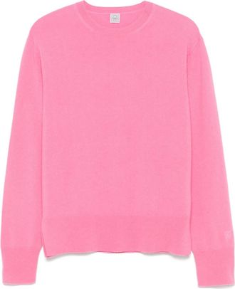 Toteme Maglione girocollo in cashmere - Rosa
