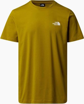 The North Face Mens Mens Fit Simple Dome T-Shirt - Tan - Size: 36