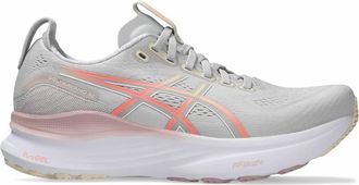 Asics Womens Gel Kayano 32 Running Shoes In Cloud Grey/seashell