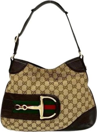 Gucci Pre-owned Shoulder Bags, female, Multicolor, Size: ONE SIZE Pre-owned Vintage Shoulder Bag