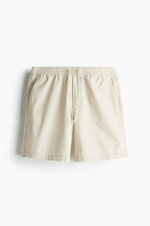 H&M Canvas-Shorts in Regular Fit - Hellbeige