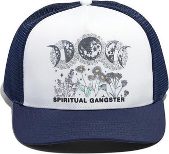 Spiritual Gangster Rewilding Trucker Hat in Indigo at Nordstrom