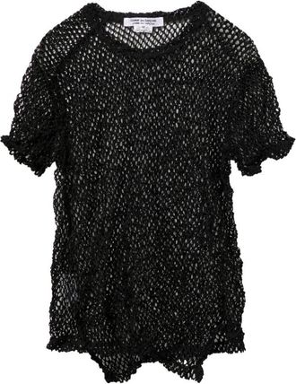 Comme Comme Offenes Strick-T-Shirt von Comme Comme
