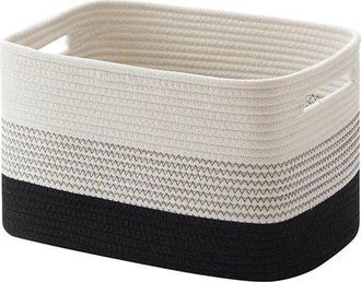 OEM Cesta De Almacenamiento Tejida - 38 X 25 X 22,5 Cm - Degradado Oscuro