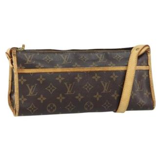 Louis Vuitton Borsa a spalla in tela Pre-owned - - Pre-owned - Donna - Marrone - ONE SIZE