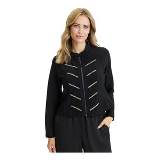 In Front IN Front - Licht jack - Dames - Jassen - Zwart - Maat: XL Poliester