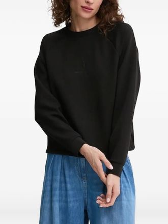 A|X Armani Exchange Felpa con cristalli - Nero