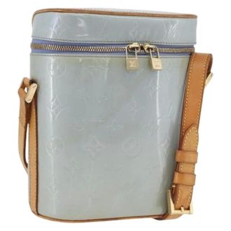 Louis Vuitton Pre-owned Cross Body Bags, female, Blue, Size: ONE SIZE Pre-owned Lavande Patent Leather Shoulder Bag