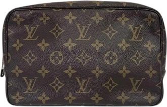 Louis Vuitton Pre-owned Trousse Toilette 23 Monogram etui - Dames - Vintage Accessoires - Bruin - ONE Size - Vintage