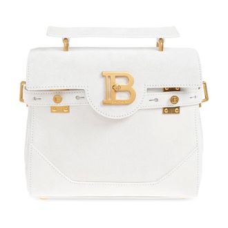 Balmain Handbags, female, White, Size: ONE SIZE B-Buzz 23 Handbag