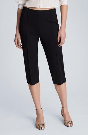 Kenneth Cole Pintuck Capri Pants in Black at Nordstrom, Size X-Large