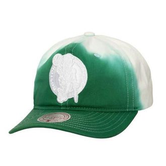 Mitchell & Ness Mens Mitchell & Ness Kelly Green/White Boston Celtics Dip Dye Pro Crown Adjustable Hat at Nordstrom