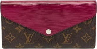 Louis Vuitton Pre-owned Wallets, female, Multicolor, Size: ONE SIZE Pre-owned Canvas Wallet