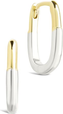 Sterling Forever Sterling Silver Ainsleigh Micro Hoops