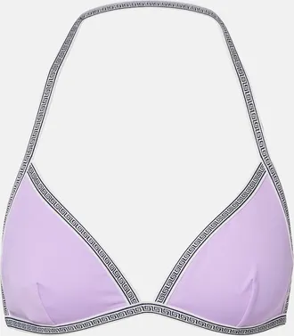 Versace Greca bikini top