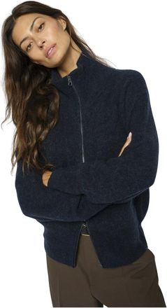 Mos Mosh MOS Mosh, Truien & Vesten, Dames, Blauw, XL, MMAlmine Knit Cardigan