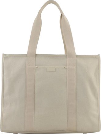 Pourchet Tassen, Dames, Beige, ONE Size, Katoen, Match Tote