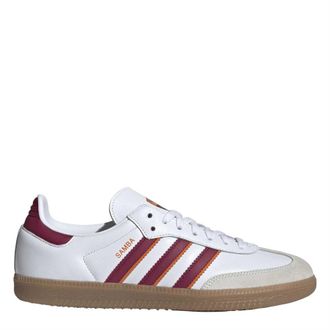 adidas Mens Samba License Lace Up Low Top Sneakers in Ftwr White - Size UK 11.5