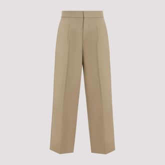 Fear of God Beige Wool Trousers