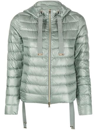 Herno hooded puffer jacket - Green