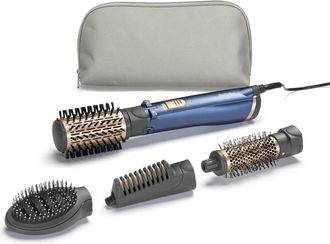 BaByliss As965e Utensilio De Peinado Cepillo De Aire Caliente Caliente Oro, Verde Azulado 1000 W 2,5 M