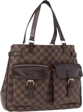 Louis Vuitton Pre-owned Tote Bags, female, Brown, Size: ONE SIZE Pre-owned Vintage Canvas Tote Bag