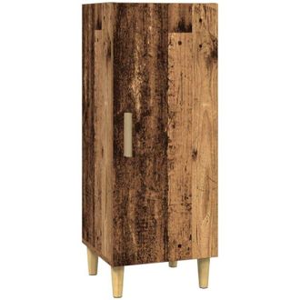 vidaXL Sideboard Old Wood 34.5 x 34 x 90 cm Engineered Wood vidaXL