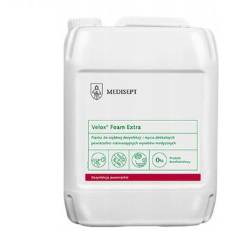 OEM Velox Foam Extra 5l Espuma Para Una R&aacute;pida Desinfecci&oacute;n Y Limpieza De Superficies Delicadas