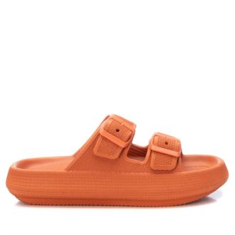 Xti Womens Rubber Flat Sandals In Teja