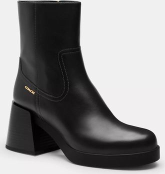 Coach Block Heel Boot