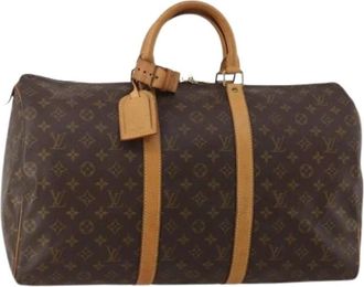 Louis Vuitton Pre-owned Keepall 50 Boston Bag - - Pre-owned - Donna - Marrone - ONE SIZE