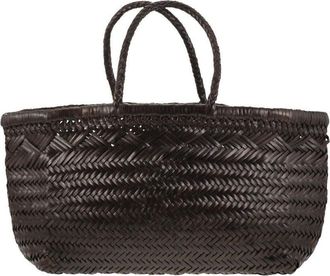 Dragon Triple Jump Big - Woven Leather Bag