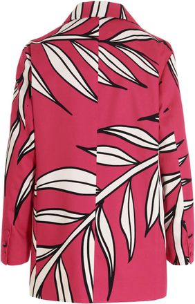 Rochas Womens Fuchsia Cotton Blazer Clothing