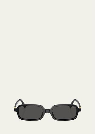 Miu Miu 11Zs Rectangular Sunglasses