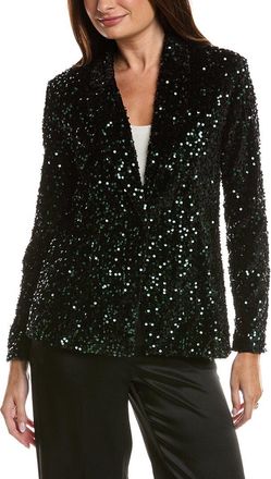 Nanette Lepore Velvet Sequin Jacket