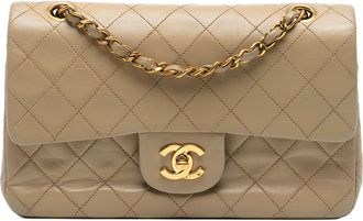 Chanel Tweedekans Kleine Klassieke Lamsleer Dubbele Flap
