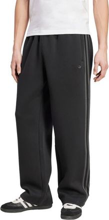 adidas Premium Loose Fit Track Pants in Black at Nordstrom, Size Medium R