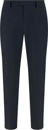 Boggi Milano elasticated technical trousers - men - Polyester/Fabric - 52 - Blue