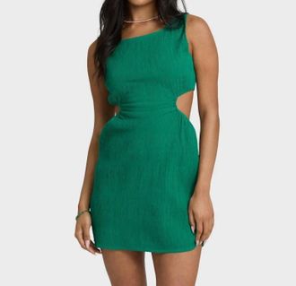 Billabong Womens Wavy Days Dress In Green