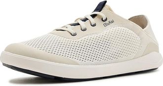 Olukai Moku Pae Mens Shoes White Sand/Trench Blue : 11.5 D - Medium, Textile