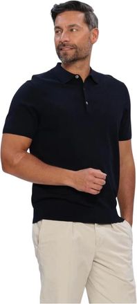 Profuomo Luxury Basic Polo - Heren - Polos - Blauw - M - Katoen - Tops