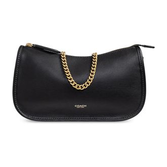 Coach Shoulder Bags, female, Black, Size: ONE SIZE Waverly Shoulder Bag