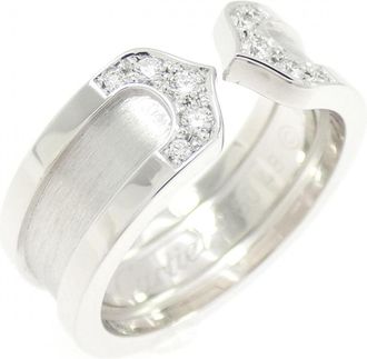 Cartier White Gold White Gold (18K) Band Ring (Pre-Owned)